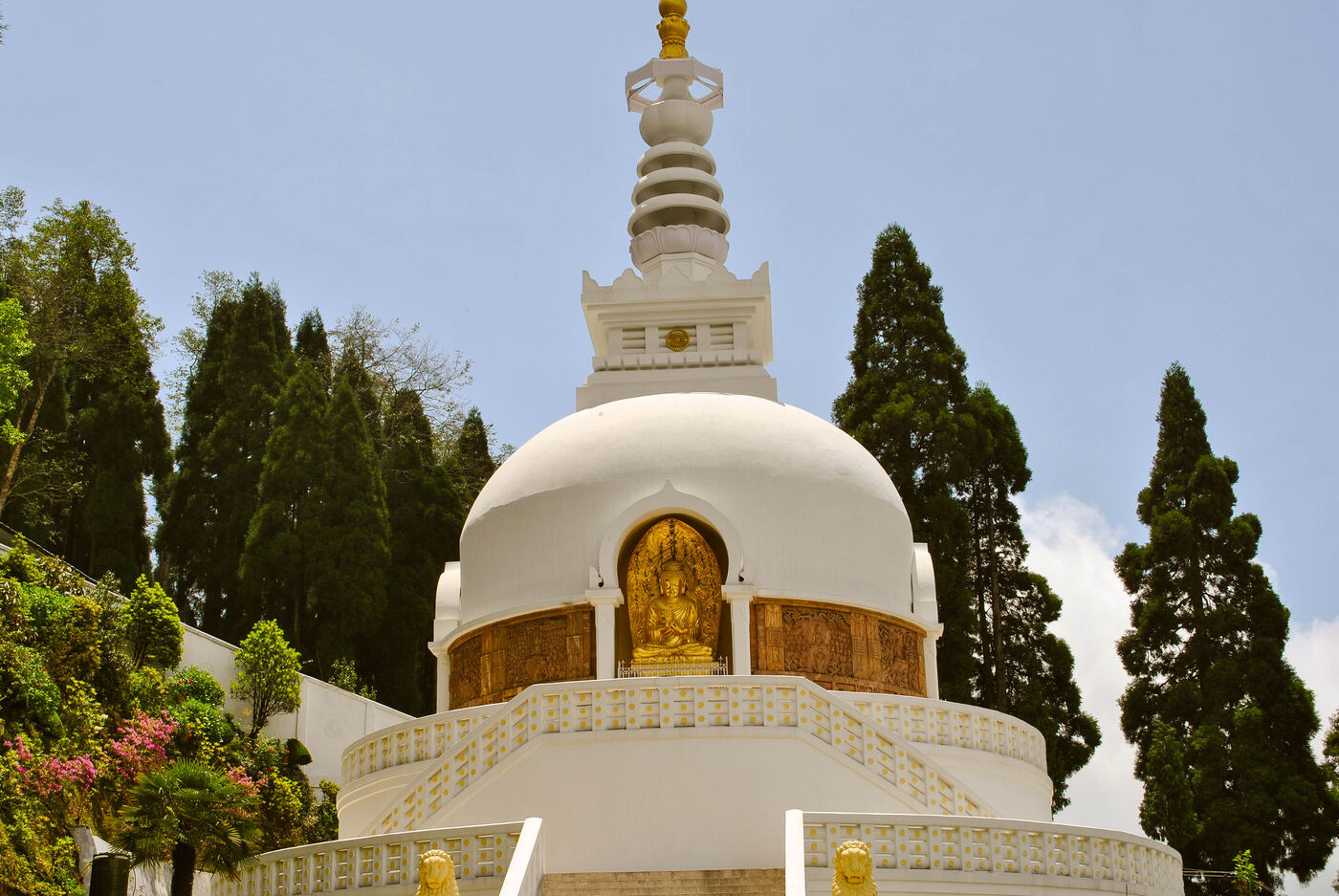Japanese Peace Pagoda Darjeeling