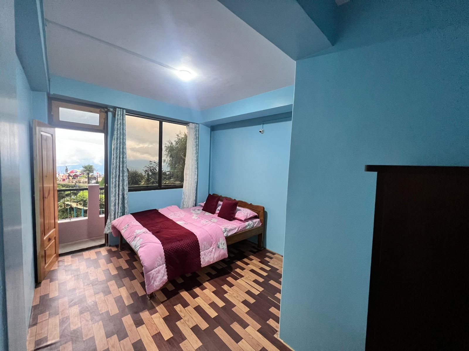 Wide bedroom view in Homestay 3
